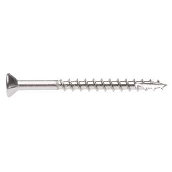 Zenith Decking Screws T17 Square Drive Stainless Steel 8G x 50mm - 1000 Pack