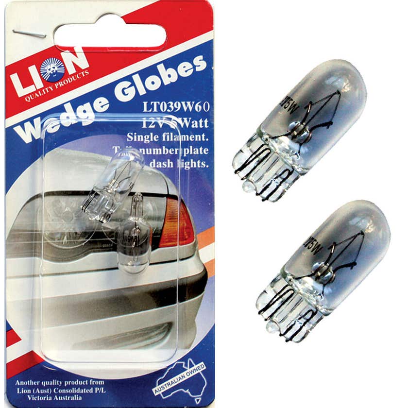 Lion 21W 12V Wedge Globes 