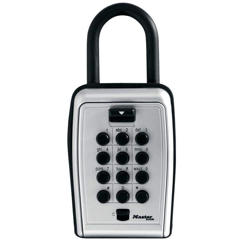 Master Lock Portable Push Button Key Safe