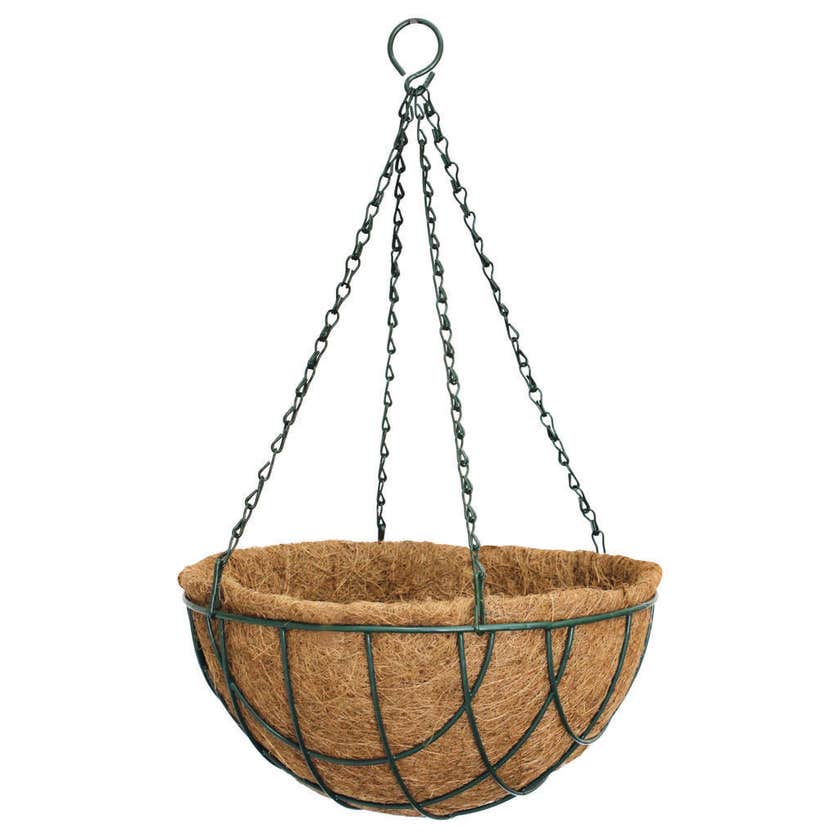 Clyde Garden Lattice Wire Hanging Basket 30cm