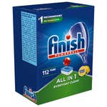 Finish All In 1 Dishwashing Tablets - 112 Pack