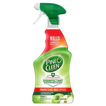 Pine O Cleen Disinfectant Multipurpose Cleaner Spray Crisp Apple 750mL