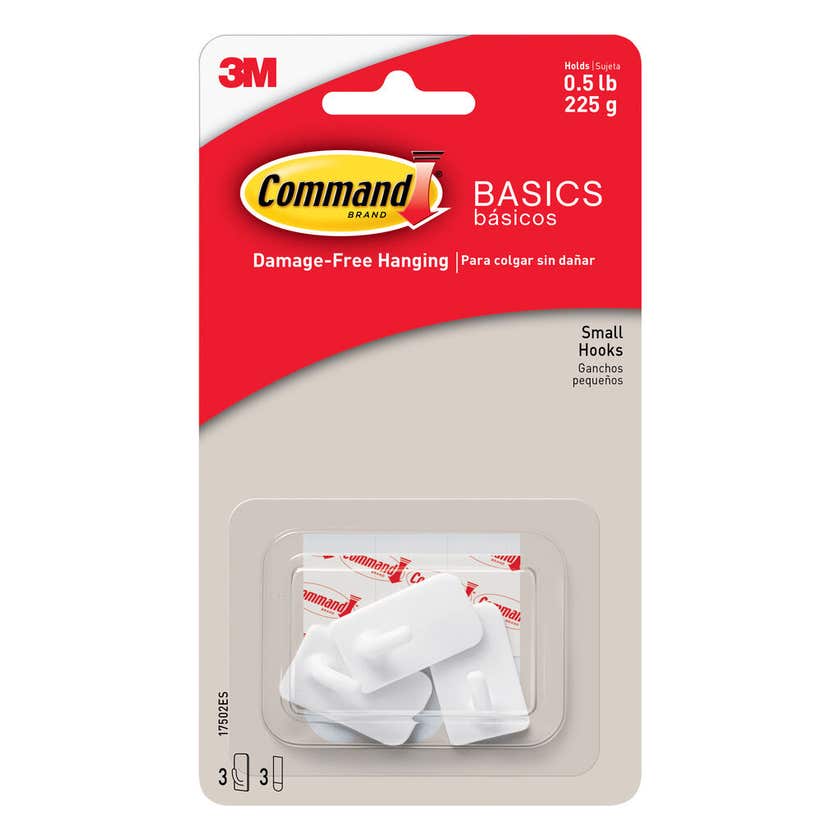 Command Utility Hook Small - 3 Pack