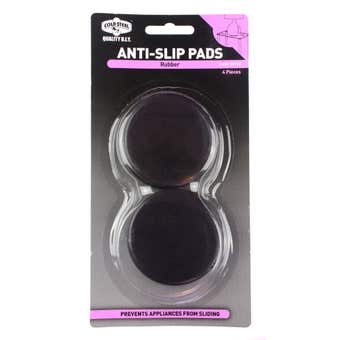 Cold Steel Round Rubber Anti Slip Pads 60mm - 4 Pack