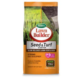 Scotts Lawn Builder Seed & Turf Starter Fertiliser 2.5kg