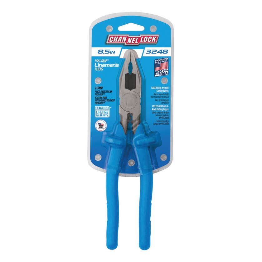 Channellock Insulated Linesman's Pliers 216mm