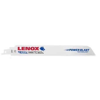 Lenox Reciprocating Lazer Metal Blade Thick 225mm - 2 Pack
