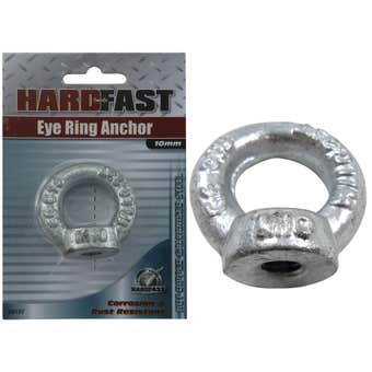 Hardfast Eye Bolt Anchor Galvanised 8mm