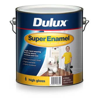 Dulux Super Enamel High Gloss Mission Brown 4L