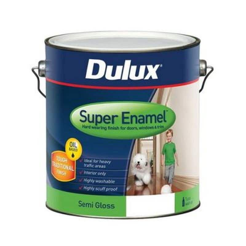 Dulux Super Enamel Semi Gloss Vivid White 2L