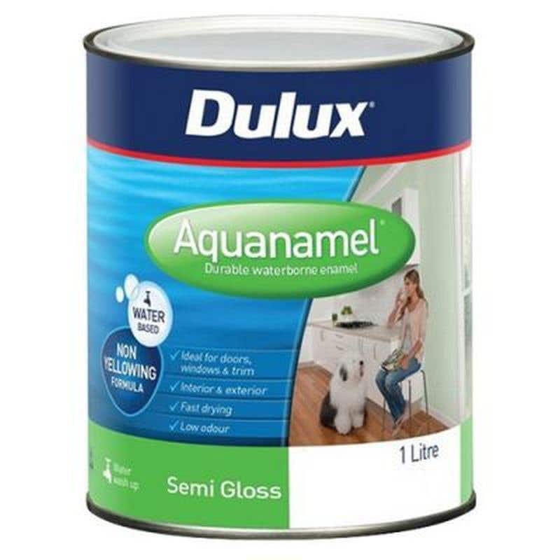 Dulux Aquanamel Semi Gloss Extra Bright Base 1L