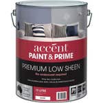 Accent Prime And Paint Interior Low Sheen White 10L