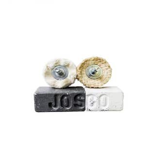 Josco Metal Polishing Kit with Buffs & Compounds