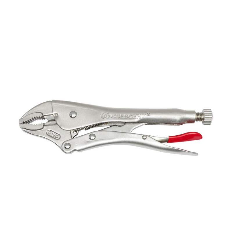 Crescent Curved Jaw Locking Plier with Wire Cutter 250mm/10"