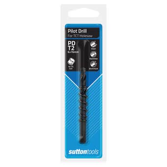 Sutton Tools Pilot Drill for TCT Holesaw PDT2 6 x 76mm