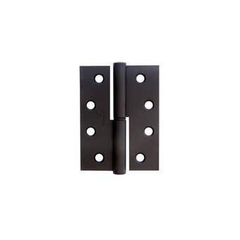 Trio Butt Hinge Architectural Lift Off Right Hand Black 100 x 75 x 2.5mm - 2 Pack