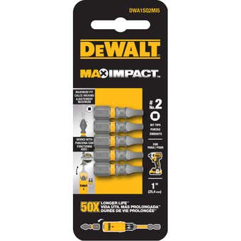 DeWALT Max Impact Drill Bit SQ2 25mm - 5 Pack