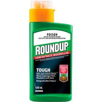 Roundup Tough Concentrated Weed Killer 540ml