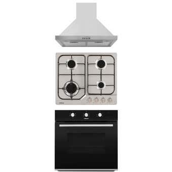 Milano Cooking Package with Canopy Rangehood 600mm