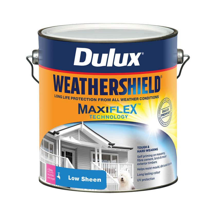 Dulux Weathershield Exterior Gloss Extra Bright Base 4L