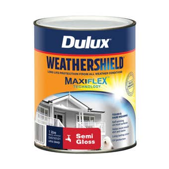 Dulux Weathershield Exterior Semi Gloss Ultra Deep Base 1L