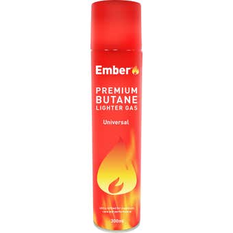 Ember Butane Lighter Gas Refill 300ml