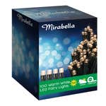 Mirabella 100 LED Solar Fairy Lights Warm White
