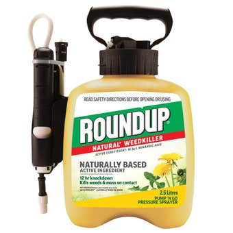 Roundup Natural Pump n Go Weedkiller 2.5L