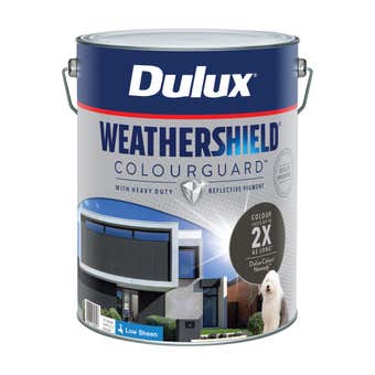 Dulux Weathershield ColourGuard Exterior Low Sheen Namadji 10L