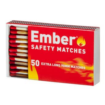 Ember Matches 90mm - 50 Pack