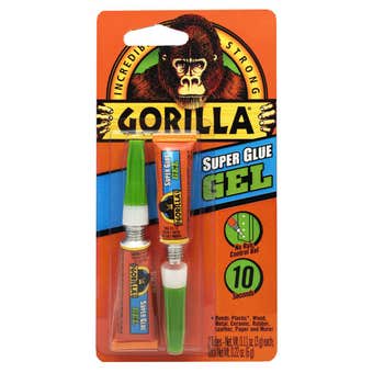 Gorilla Superglue Gel 3g - 2 Pack