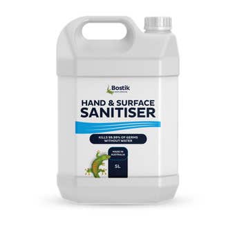 Bostik Hand & Surface Sanitiser Liquid 5L
