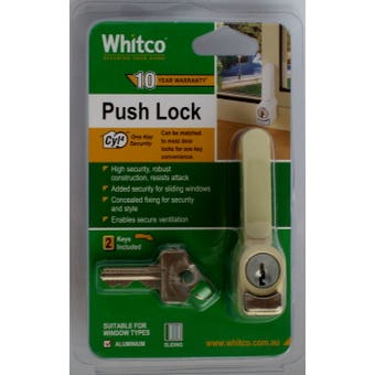 Push Lock Prm Single Whitco