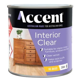 Accent Interior Clear Oil Based Gloss 250ml