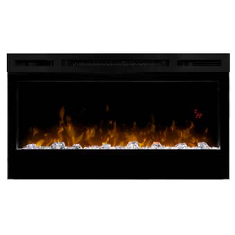 Dimplex 1200W Prism Wall Mounted Electric Fireplace 870mm