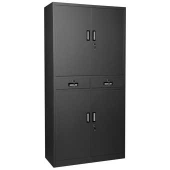 Garage Select 4 Door 2 Drawer Lockable Steel Cabinet