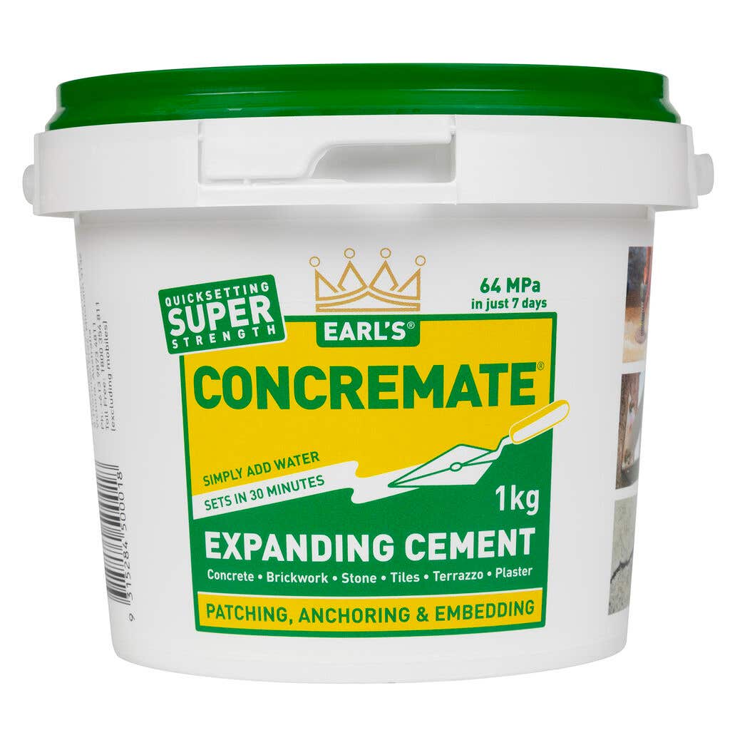 Earl's Concremate Expanding Cement 1Kg | Mitre 10