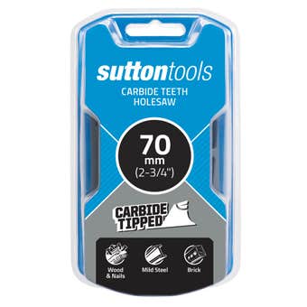 Sutton Tools Carbide Tipped Hole Saw 70mm
