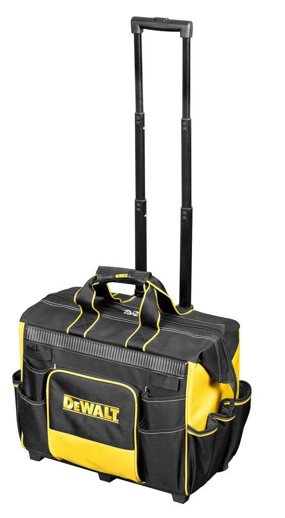 Brand new line of DeWalt tool totes, luggage and leather tool belts are  available on Acme Tools. I previously had not seen any announcement about  these. But appear to already be in