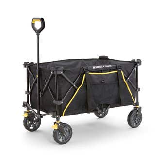 Gorilla Carts Collapsible Folding Outdoor Utility Wagon
