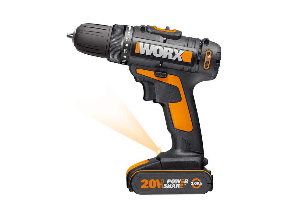 WORX Drill Driver with 35 piece Accessory Set 20V