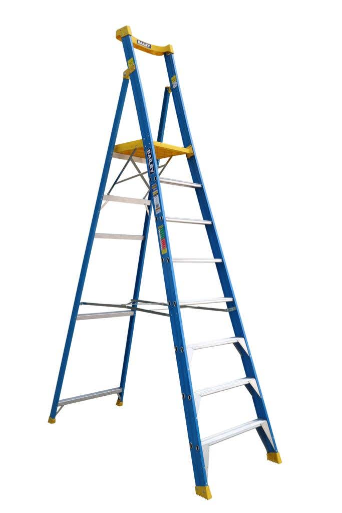 Telescopic ladder outlet mitre 10