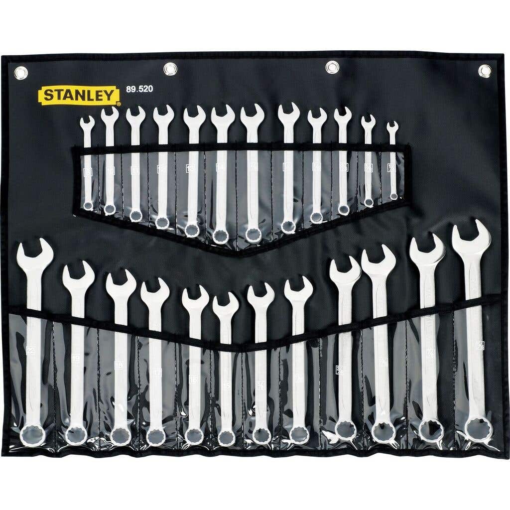 Stanley: 70-963E Combination Spanner Set with Maxi-Drive system (8-Pie