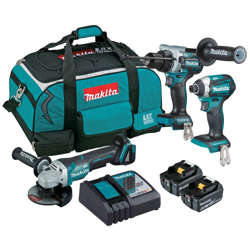 Makita 18V 5.0Ah Brushless Combo Kit 3 Piece DLX3146TX1