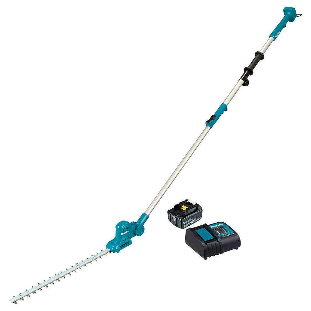 Makita telescopic hedge clearance trimmer
