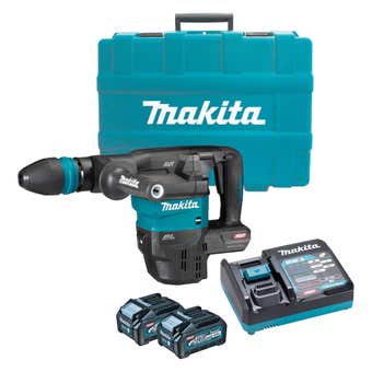 Makita 40V Max Brushless SDS Max Demolition Hammer Kit HM001GM202