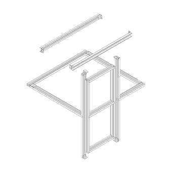 Absco 1.5 x 1.5m Shed Cyclone Kit