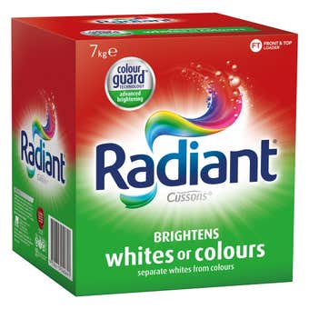 Radiant Whites and Colours Laundry Powder 7kg