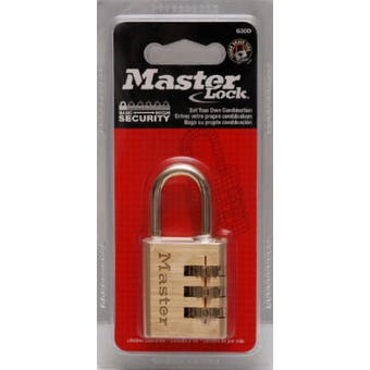 Master Lock Padlock Combo Reset 30mm