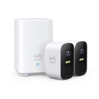Eufy Security Camera 2C Pro White 2K - 2 Piece Kit